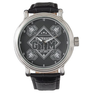 Anpassad NAME Weightlift Home Crossfit Gym Armbandsur