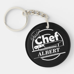 Anpassad Namn Chef Black