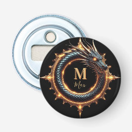 🐉 Anpassad Namn Drakfantasi Symbol För Spelare 🔥 Flasköppnare