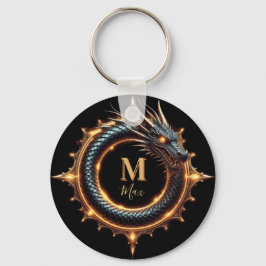 🐉 Anpassad Namn Drakfantasi Symbol För Spelare 🔥 Nyckelring