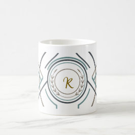 Anpassad namn- eller initialmugg – Premiumpresent Kaffemugg