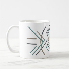 Anpassad namn- eller initialmugg – Premiumpresent Kaffemugg