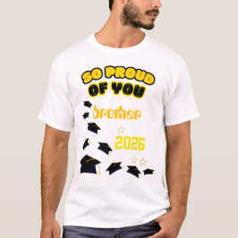 Anpassad Namn Familj Examen T-Shirt –