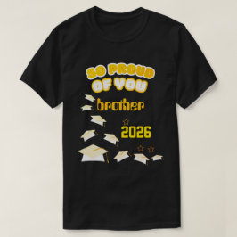 Anpassad Namn Familj Examen T-Shirt –