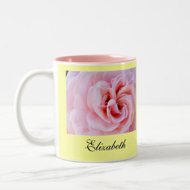 Anpassad Namn Kaffe Kopp presenter Muggar Rosa Ros (Vänster)
