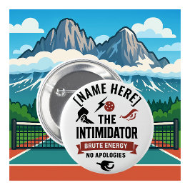 Anpassad Namn Pickleball Knapp Intimidator