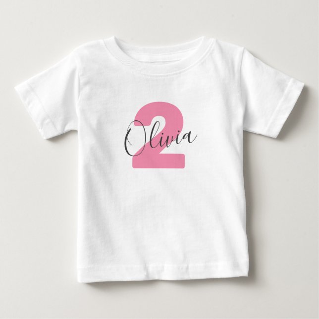 Anpassad Namn-skeppsdagshyttring T Shirt (Framsida)