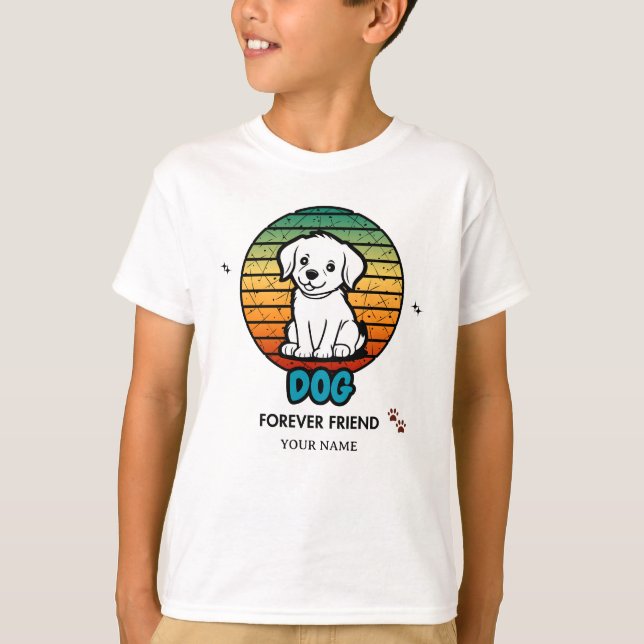 Anpassad Namn & Text Redigerbar T-Shirt – Personli (Framsida)