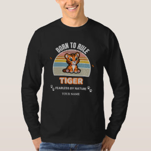 Anpassad Namn & Text Redigerbar T-Shirt – Personli