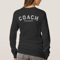 Anpassad Namn Tränartröja, Vintage Varsity Style T