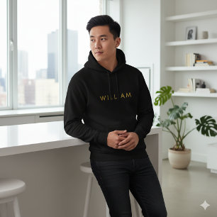 Anpassad Namn Tröja Mysig Stilfull Klänning Män Hoodie