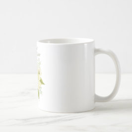 Anpassad Namn Tusenskönor Bukett Vattenfärg Mamma Kaffemugg