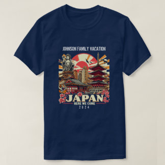 Anpassad namnårsmatchning för japansk ventilation t shirt