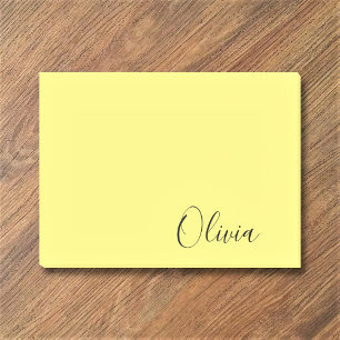 Anpassad namnbakgrund, Plocka, Färg Post-it Block
