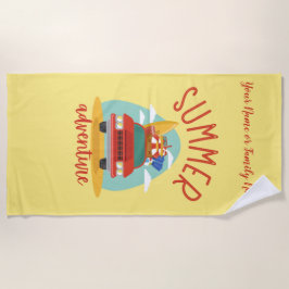 Anpassad namnfamilj Sommar Äventyr-vaccination