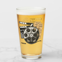 Anpassad namnfilm glaskopp