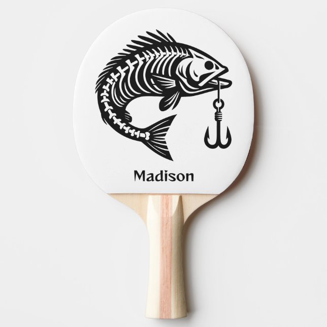 Anpassad namnfisk pingisracket (Framsidan)