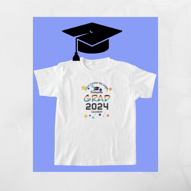 Anpassad namngrupp för Kindergarten GRAD T Shirt (Skapare uppladdad)