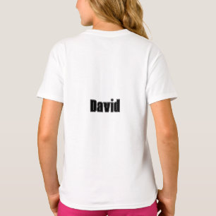Anpassad Namnkollage Sportstil Personlig T Shirt