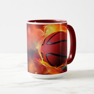 Anpassad namnlamning Basketball Mugg