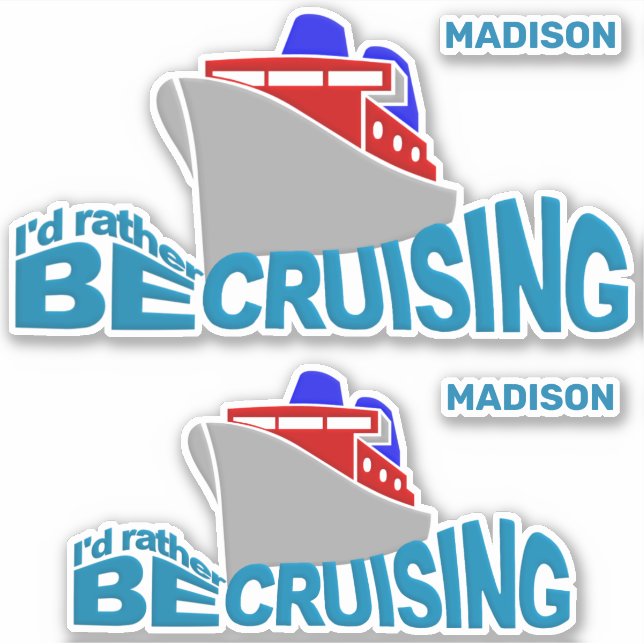 Anpassad namnmatchning klistermärken (Framsida)