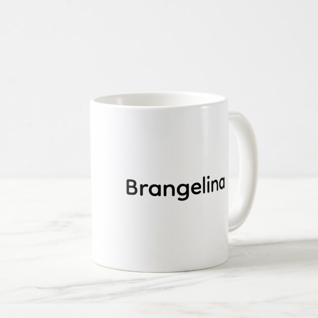 Anpassad Namnmugg Kaffemugg (Framsida höger)