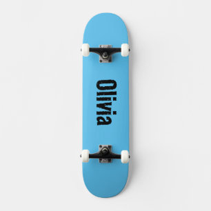 Anpassad namnskiss mini skateboard bräda 18,5 cm