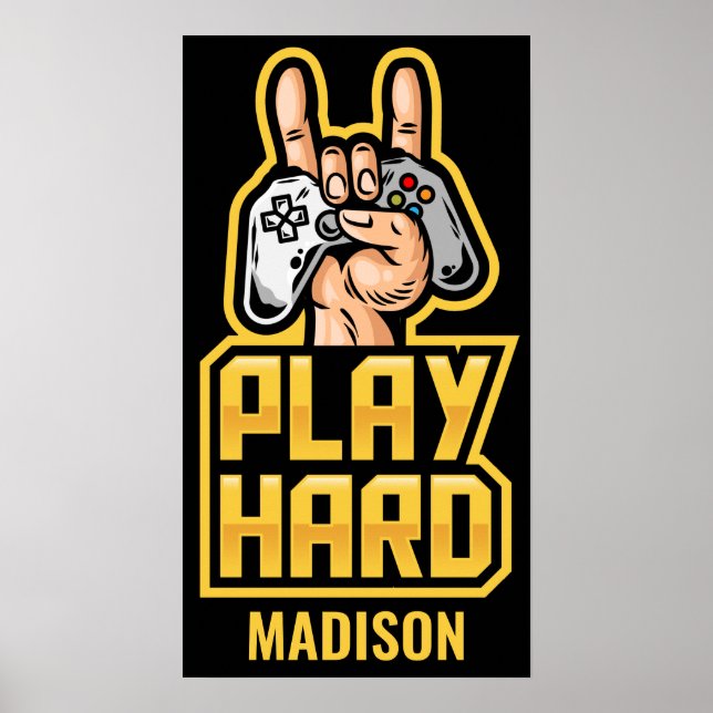 Anpassad namnspelare poster (Framsidan)