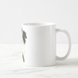 Anpassad namntext Gräns Collie Hund Pet Kaffemugg