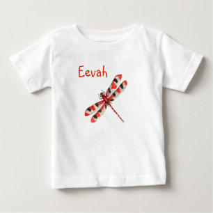Anpassad namntransport för Red Dragonfly T Shirt
