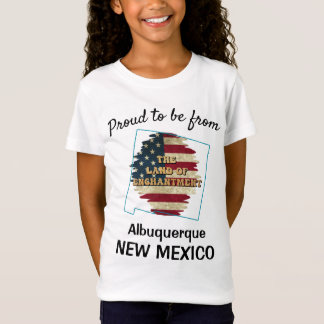 Anpassad New Mexico delstat T-Shirt