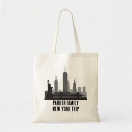 Anpassad New York Resa Skyline-Frihetsgudinnan Tygkasse