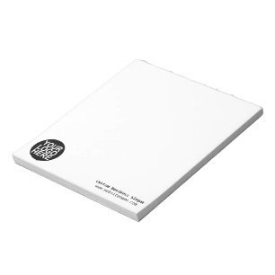 Anpassad Notepad Företag Företagslogotyp Kampanj Anteckningsblock