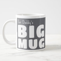 Anpassad Novelty Big Mugg Grått C19 Funny