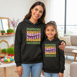 Anpassad Nowruz Mobarak iranska nyår familj Hoodie