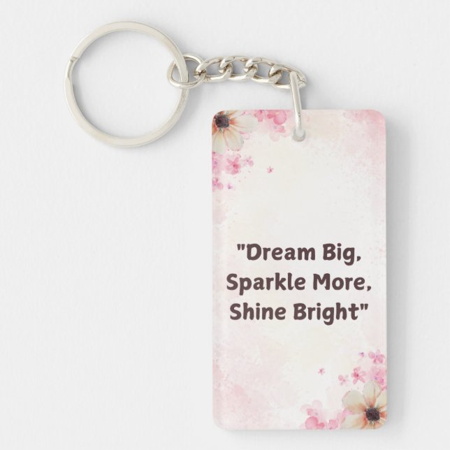 Anpassad nyckelkedja för vardagen (Framsidan)