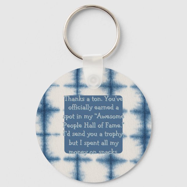 anpassad nyckelring (Framsida)