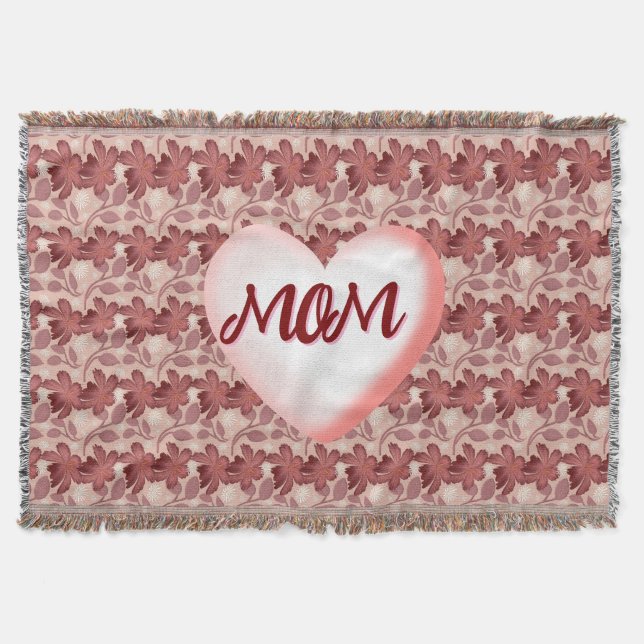 Anpassad och personlig blomgåva till Mamma Filt (Framsidan)