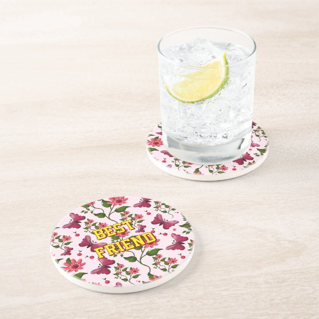 Anpassad och personlig blomster fjärilsmönster  underlägg (Sidan)