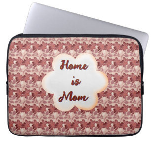 Anpassad och personlig blomsterpresent till mors d laptop fodral