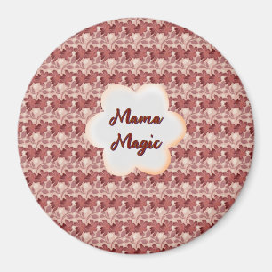 Anpassad och personlig blomsterpresent till mors d magnet
