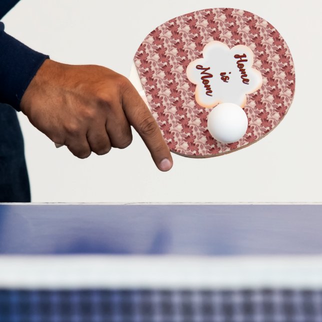 Anpassad och personlig blomsterpresent till mors d pingisracket (Insitu)