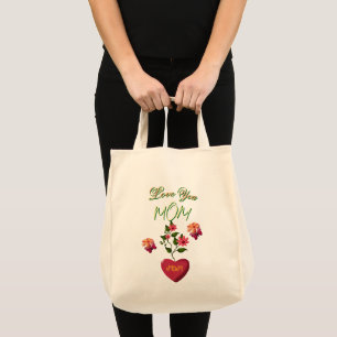 Anpassad och personlig blomsterpresent till mors d tygkasse