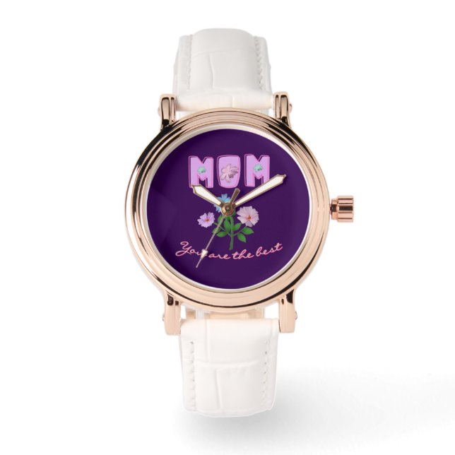 Anpassad och personlig mors dagsgåva  armbandsur (Framsida)