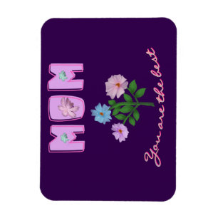 Anpassad och personlig morsdagspresent magnet