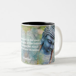 Anpassad offert med två-T för Abstrakt av buddha Två-Tonad Mugg