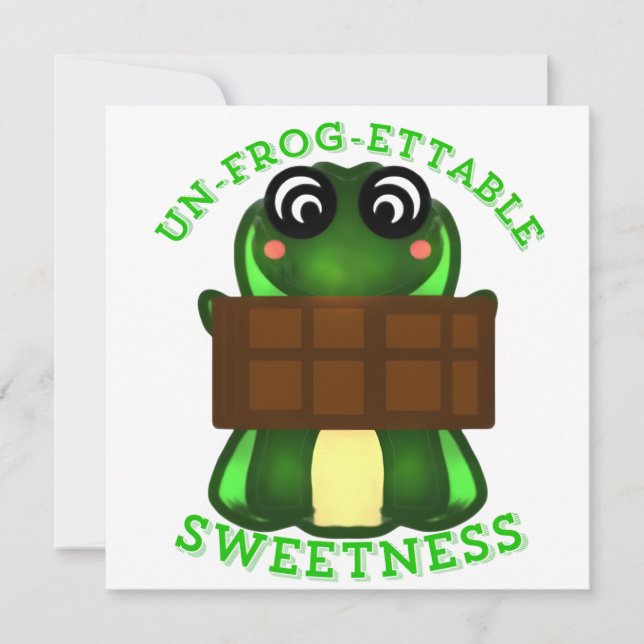 Anpassad Ofrogbar Söt Frö Gift (Framsida)