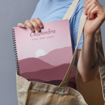 Anpassad Ombre Mauve Taupe Ljus Rosa Rosa Abstrakt