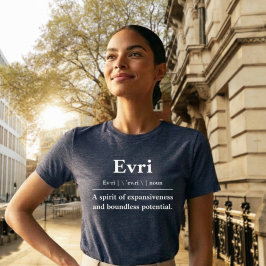 Anpassad Ordboksnamn T-Shirt