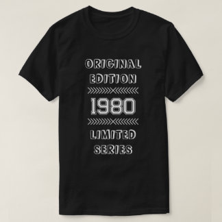 Anpassad Original Edition Födelsedag T Shirt